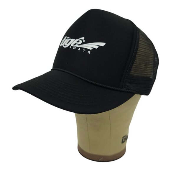 Tige Boats Foam Front Rope Braid Mesh Snapback Cap Trucker Boating Hat Cobra - Picture 2 of 13